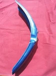 1973-78 Yamaha Oem DT125 DT175 DT250 DT400 Mx Yz Front Fender Silver & Blue. Fixed Price $55.00.