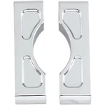 Hugger Front Fender Mounting Blocks For 21" Wheels Chrome KW05-01-0102-C. Fixed Price $94.67.