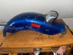 86-15 Honda Rebel 250 Rear Fender , 80100-KR3-670ZC. Fixed Price $75.00.