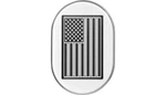 Figurati Designs Rear Fender Antenna Cover Right Us Flag/cc Chrome FD26-AC-SS-RT. Fixed Price $56.95.