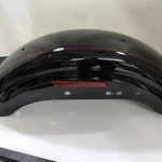 Harley-davidson Xl 1200C Rear Fender Vivid Black With Red Pin Stripe 59674-99ZC. Fixed Price $600.00.