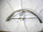 Vintage 1960S -70S Suzuki Stainless Steel Front Fender. Fixed Price $145.00.