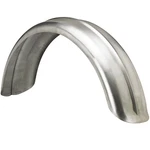 Lowbrow Customs Stingray 6" Ribbed Steel Rear Fender Harley Rigid Softail Bobber. Fixed Price $197.22.