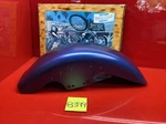 Harley M8 Softail Front Fender 2018 Up Blue 2019 2020 Oem. Fixed Price $255.00.