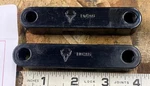 Arlen Ness Black Front Fender Spacers Harley Touring Street Road Glide Bagger Fl. Fixed Price $34.95.