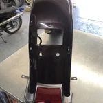 2006 Harley Davidson Flhtcu Rear Fender Black Cherry Used 59579-06BPS. Fixed Price $189.95.