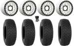 Kmc Grenade Bdlk 15" Wheels Mh +10MM 33" DX440 Tires Honda Pioneer 1000 / Talon. Fixed Price $1969.84.