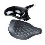 Black Fiber Glass Rear Fender 180 Tie Fits Harley 18+SOFTAIL Low Rider St Fxlrs. Fixed Price $299.95.