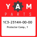 1C3-2314H-00-00 Yamaha Protecter Comp., 1C32314H0000, New Genuine Oem Part. Fixed Price $59.49.