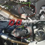 Carbon Fiber Heel Plate Guard Footrest Footpeg For 2019-2026 Kawasaki Ninja ZX6R. Fixed Price $56.12.