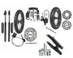 12" 14" Wheel Front Fork Swing Arm Disc Brake Kit Pit Bike CRF110 125CC Ssr 70CC. Fixed Price $406.99.