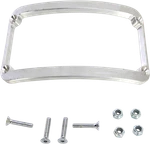 Klock Werks License Plate Frame Rear Fender 7.125IN Raw. Fixed Price $119.95.
