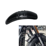 Black 3K Carbon Fiber Front Fender For Harley Fat Bob Fxfbs 18-24. Fixed Price $259.95.