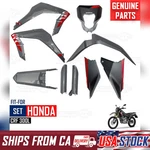 Genuine Full Fairing Body Panel Gray W/ Sticker Honda CRF300L La Enduro 2025. Fixed Price $562.07.