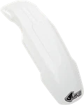 Ufo For Universal Supermoto Front Fender White PA01029-041. Fixed Price $28.89.
