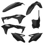 Polisport Plastic Kit Mx Black Kawasaki Kx 250 F 2017-2020. Fixed Price $120.32.