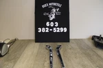 1999 Harley-davidson Dyna Low Rider Fxdl Rear Back Wheel Fender Mud Guard Struts. Fixed Price $95.00.
