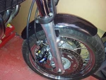 Triumph Thunderbird Sport - Front Fender / Mudguard Fibreglass. Fixed Price $87.33.