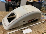Oem Factory Pearl White Rear Fender Harley Softail Deuce Fxstd Nice!. Fixed Price $299.95.