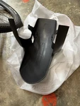 Honda Oem Front Fender 61100-MFN-D00ZK NH312M Cynos Gray Metallic CB1000R. Fixed Price $190.00.
