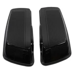 Vivid Black Dual 6X9" Speaker Saddlebag Lids For 2014-2022 Harley Touring Models. Fixed Price $99.01.