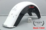 2006 Harley Softail Deluxe Rear Fender Glacier White Pearl / Vivid Black #4219. Fixed Price $399.99.