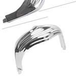 Abs Front Mudguard Tip Trim Chrome Fit For Harley Softail Deluxe Flstn 2012-2015. Fixed Price $55.50.