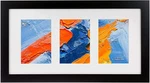 Kiera Grace Matted Classic Langford Picture Frame, 10" X 20", Black. Fixed Price $32.84.