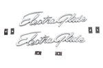 Electra Glide Fender Emblem Set For Harley-davidson. Fixed Price $83.99.