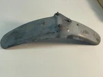 1973 - 1976 Honda Oem Front Fender With Bracket And Bolts HM116. Fixed Price $200.00.