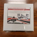 Klock Werks KW05-01-4003-C (1410-0073) Hugger Mounting Blocks 21" Tires. Fixed Price $75.00.