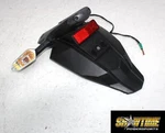 12-16 Kawasaki Ninja EX650 Rear Back Fender Mud Guard Left Turn Signal. Fixed Price $36.00.