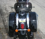 Lay Down License Plate Kit - Chrome Kawasaki Vulcan Vn 1500 1600 2000 88. Fixed Price $65.99.