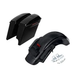 Stretched Saddlebags Speaker Cutout Rear Fender Fit For Harley Road Glide 14-24. Fixed Price $499.99.