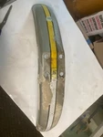 Oem Used 1973 Yamaha Front Fender MX250, 322-21511-00-Y1. Fixed Price $40.00.