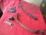 Triumph 650 Rear Mudguard Bridge Bracket Clip Backing Plate 1970 T120 TR6 054126. Fixed Price $55.00.