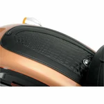 Black Embossed Gator Leather Fender Bib 2004-19 Harley Sportster Xl. Fixed Price $28.57.