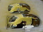 Honda Z50 Mini Trail K0 K1 K2 Reproduction Chrome Steel Front & Rear Fenders. Fixed Price $59.00.