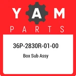 36P-2830R-01-00 Yamaha Box Sub Assy 36P2830R0100, New Genuine Oem Part. Fixed Price $56.72.
