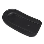 Black Rear Fender Bib Solo Seat Cover Kit For Harley Softail Fxst Deluxe Flstn. Fixed Price $25.94.