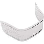 Drag Specialties Chrome Steel Front Fender Skirt Flame #1405-0118. Fixed Price $44.94.