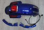Harley Davidson Oem 2012 Fltrxse Cvo Candy Cobalt Rear Fender 59500087BKO. Fixed Price $656.00.