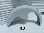32" Fl Wrap Custom Front Fender For Harley Touring Bagger Street Road King Glide. Fixed Price $335.00.