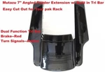 Mutazu 7" Angled Fender Extension W/ Built In Tri Bar For Harley 2014-UP Flh Flt. Fixed Price $139.00.