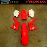 2008 Honda CRF450R Plastics Kit Front Rear Fender Radiator Shrouds Number Plates. Fixed Price $29.99.