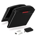 Black 5" Stretched Saddlebag 6X9" Speaker Fit For Harley Street Glide 14-24. Fixed Price $299.80.