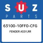 63100-10FF0-CFG Suzuki Fender Assy,rr 6310010FF0CFG, New Genuine Oem Part. Fixed Price $1156.88.