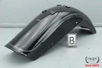 2006 Harley Dyna Wide Glide Back Rear Fender Vivid Black Silver Stripe #4059. Fixed Price $194.44.