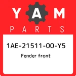 1AE-21511-00-Y5 Yamaha Fender Front 1AE2151100Y5, New Genuine Oem Part. Fixed Price $184.78.