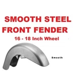 Smooth Front Steel Fender 1/2 Fits Wide 16-18 Wheel Tire Rims Harley Touring. Fixed Price $179.98.